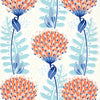 Thibaut Wallpaper Tiverton Coral T10649