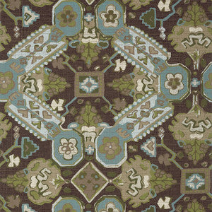 Thibaut Wallpaper Persian Carpet Brown T10826