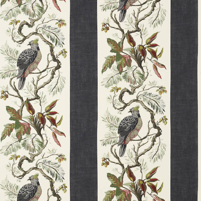 Williamson Black T10858 by Thibaut Wallpaper Thibaut Wallpaper Williamson Black T10858Wallpaper Heritage Wallpaper UNITED STATES </p><p>Repeat: V: 18 27 - Fabric Carolina -