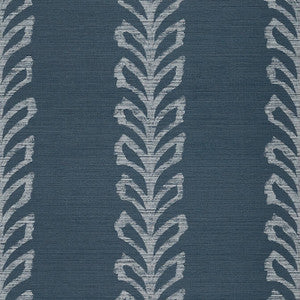 Thibaut Wallpaper Evia Navy T10903