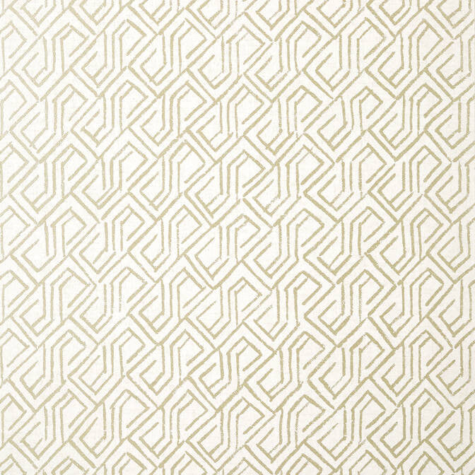 Tortona Metallic Gold on Cream T12839 by Thibaut Wallpaper Thibaut Wallpaper Tortona Metallic Gold on Cream T12839Wallpaper Modern Resource 3 Non Woven Wallpaper ITALY </p><p>Repeat: V: 25.25 27 - Fabric Carolina -