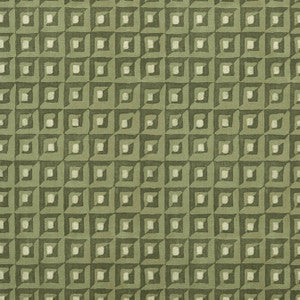 Thibaut Wallpaper Square Dance Olive Green T12846