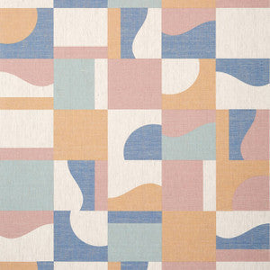 Thibaut Wallpaper Colored Blocks Multi T12857