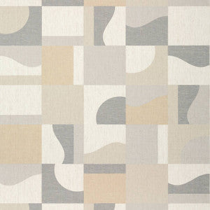 Thibaut Wallpaper Colored Blocks Beige T12858