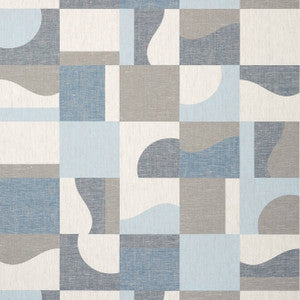 Thibaut Wallpaper Colored Blocks Blue T12859