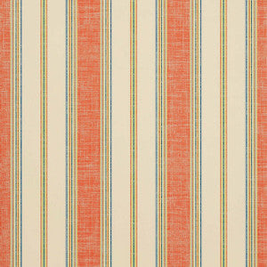 Thibaut Wallpaper Bohemian Stripe Mandarin T13020