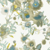 Thibaut Wallpaper Open Spaces Beige and Teal T13085