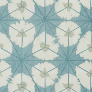 Thibaut Wallpaper Sunburst Aqua T13091