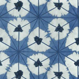 Thibaut Wallpaper Sunburst Navy T13093