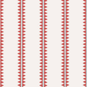 Thibaut Wallpaper Reno Stripe Coral T13245