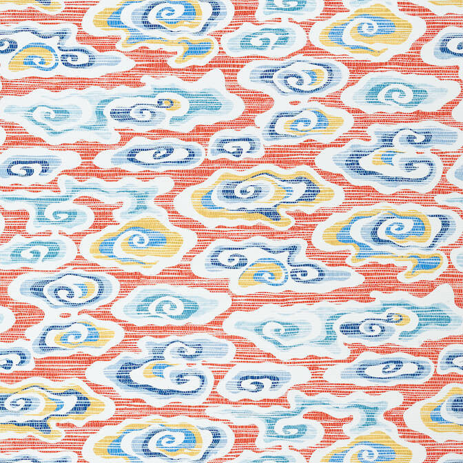 Clear Clouds Coral T13320 by Thibaut Wallpaper Thibaut Wallpaper Clear Clouds Coral T13320Wallpaper Pavilion Non-Woven Vinyl Wallpaper UNITED STATES </p><p>Repeat: V: 25.25 27 - Fabric Carolina -