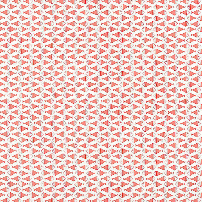 Pisces Coral T13329 by Thibaut Wallpaper Thibaut Wallpaper Pisces Coral T13329Wallpaper Pavilion Non-Woven Vinyl Wallpaper UNITED STATES </p><p>Repeat: V: 1.5 27 - Fabric Carolina -