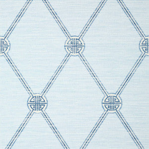 Thibaut Wallpaper Turnberry Trellis Spa Blue T13350