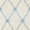 Thibaut Wallpaper Turnberry Trellis Beige and Blue T13351