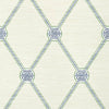 Thibaut Wallpaper Turnberry Trellis Beige and Green T13352