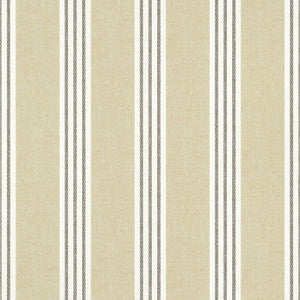 Thibaut Wallpaper Canvas Stripe Black T13358