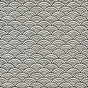 Thibaut Wallpaper Maris Black T13379