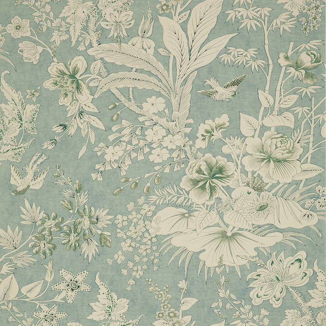 Rosalind Mist T13603 by Thibaut Wallpaper Thibaut Wallpaper Rosalind Mist T13603Wallpaper Grand Palace Non Woven Wallpaper UNITED STATES </p><p>Repeat: V: 27 27 - Fabric Carolina -