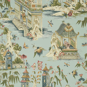 Thibaut Wallpaper Grand Palace Mist T13617