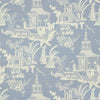 Thibaut Wallpaper Empress Court Blue T13649