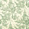 Thibaut Wallpaper Empress Court Green T13650