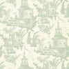 Thibaut Wallpaper Empress Court Mist T13651