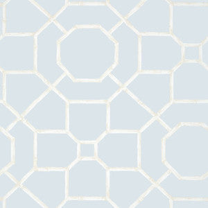 Thibaut Wallpaper Arbor Spa Blue T13670