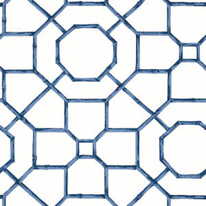 Thibaut Wallpaper Arbor Navy T13673