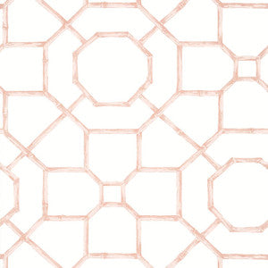 Thibaut Wallpaper Arbor Blush T13676
