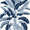 Thibaut Wallpaper Banana Tree Navy T13915