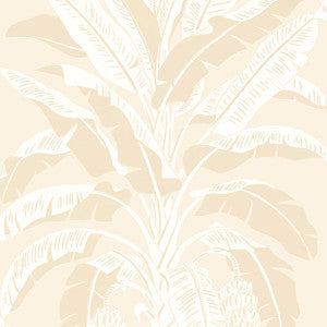 Thibaut Wallpaper Banana Tree Beige T13920