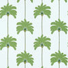 Thibaut Wallpaper Sunset Boulevard Green and Blue T13946