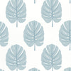 Thibaut Wallpaper Monstera Spa Blue T13954