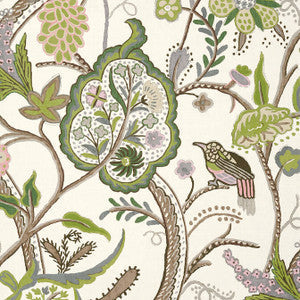 Thibaut Wallpaper Windsor Brown and Green T14306