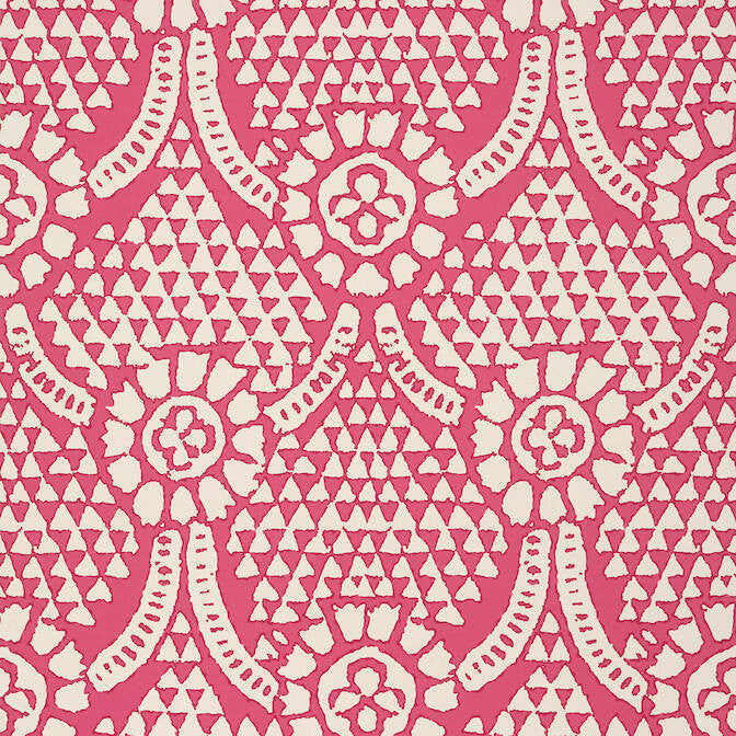 Chamomile Pink T14316 by Thibaut Wallpaper Thibaut Wallpaper Chamomile Pink T14316Wallpaper Canopy Wallpaper UNITED STATES </p><p>Repeat: V: 18 27 - Fabric Carolina -