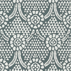 Thibaut Wallpaper Chamomile Grey T14317