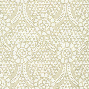 Thibaut Wallpaper Chamomile Beige T14319