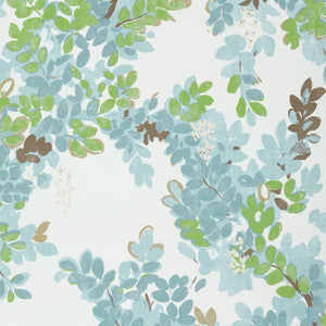Thibaut Wallpaper Central Park Spa Blue T14335