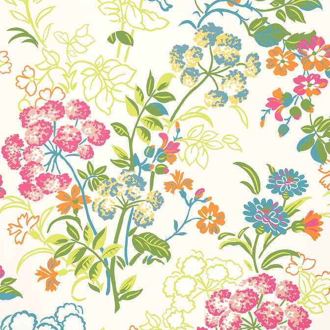 Spring Garden Cream T14340 by Thibaut Wallpaper Thibaut Wallpaper Spring Garden Cream T14340Wallpaper Canopy Wallpaper UNITED STATES </p><p>Repeat: V: 36 27 - Fabric Carolina -
