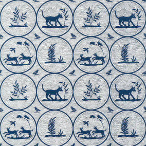 Thibaut Wallpaper Dooley Navy T14348