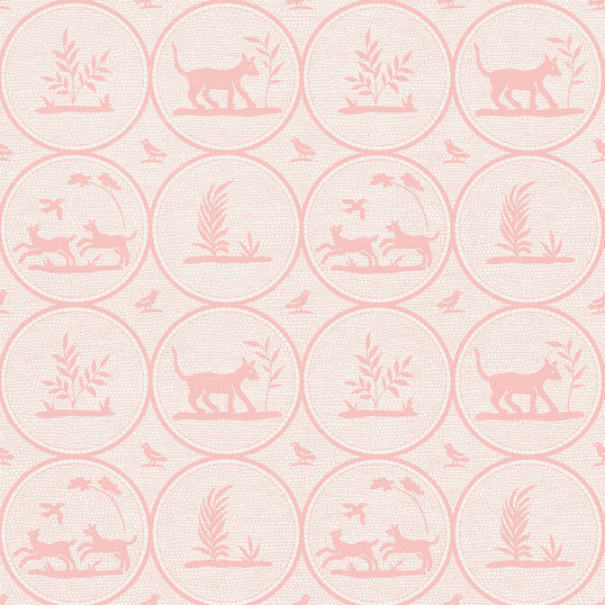 Dooley Pink T14353 by Thibaut Wallpaper Thibaut Wallpaper Dooley Pink T14353Wallpaper Canopy Wallpaper UNITED STATES </p><p>Repeat: V: 13.5 27 - Fabric Carolina -