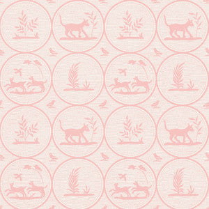 Thibaut Wallpaper Dooley Pink T14353