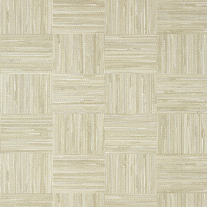 Thibaut Wallpaper Bayshore Basket Taupe T14590