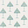 Thibaut Wallpaper T14613 MAY TREE - Spa Blue