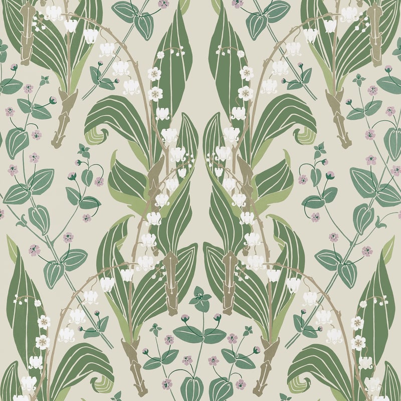 Thibaut Wallpaper T14619 HARBOR SPRINGS - Sage