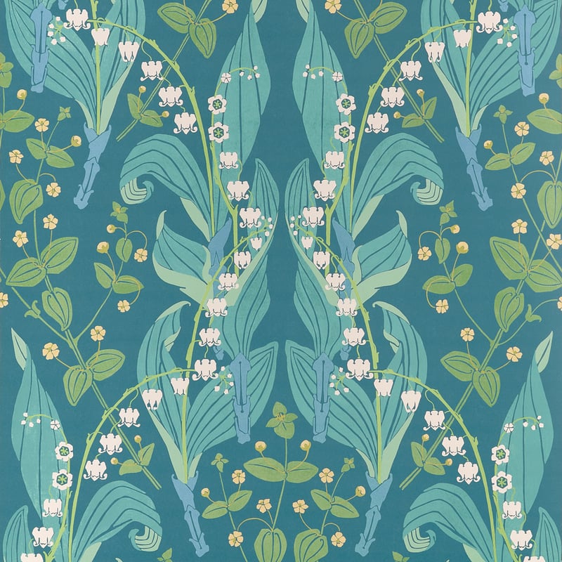 Thibaut Wallpaper T14622 HARBOR SPRINGS - Mineral