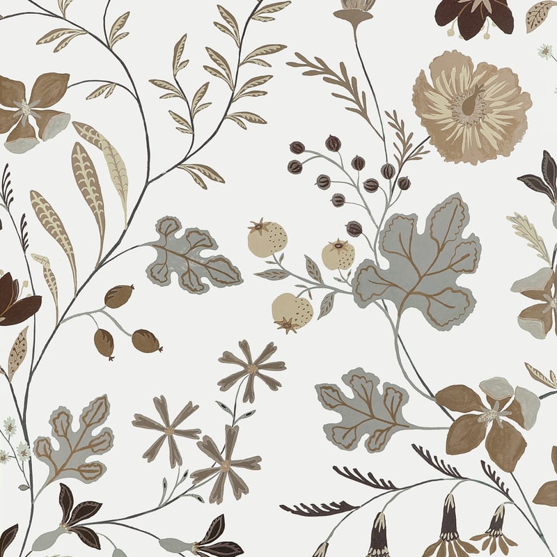 Thibaut Wallpaper T14624 BLOOM - Natural