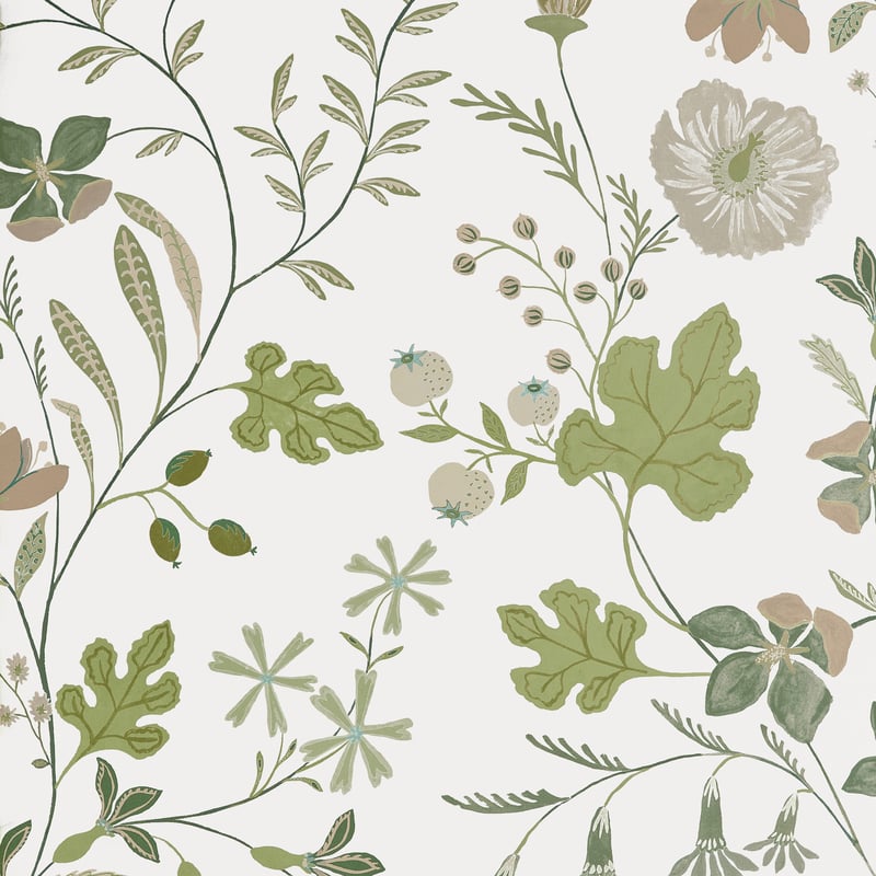 Thibaut Wallpaper T14625 BLOOM - Sage