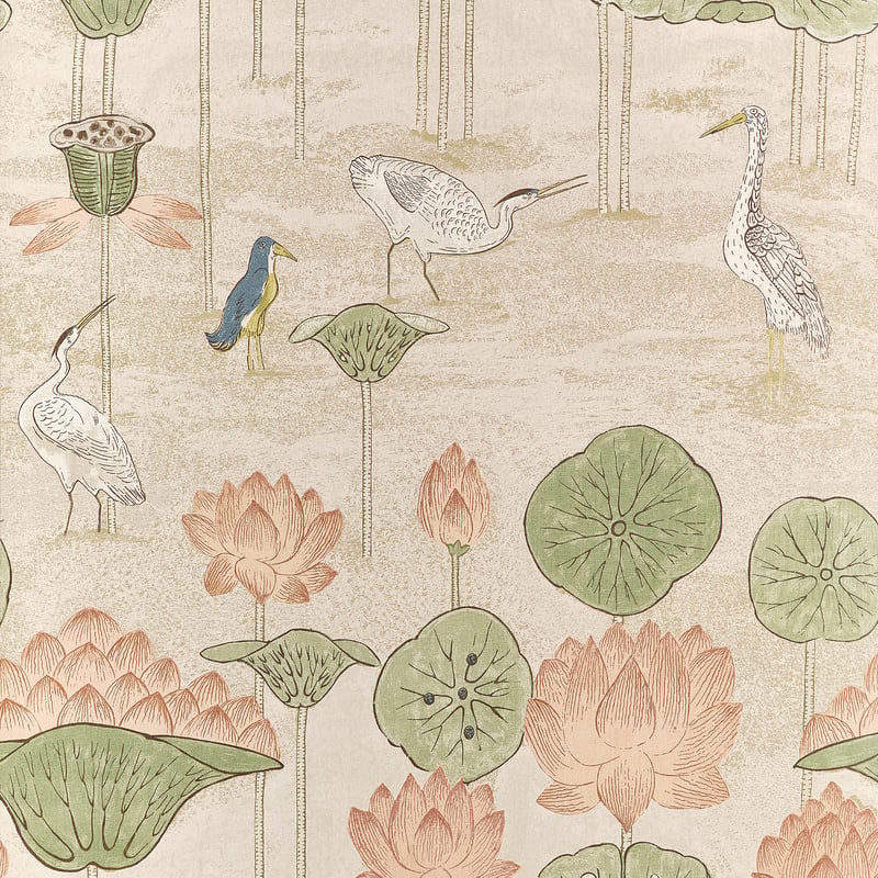 Thibaut Wallpaper T14635 MALEA - Apricot
