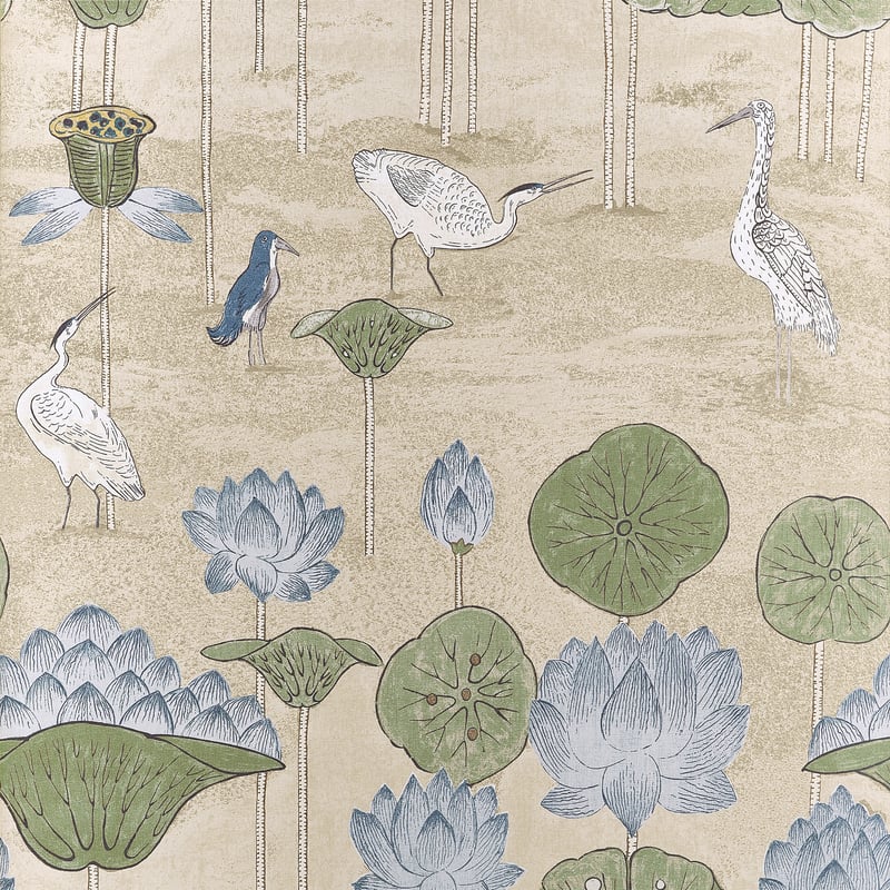 Thibaut Wallpaper T14638 MALEA - Sage